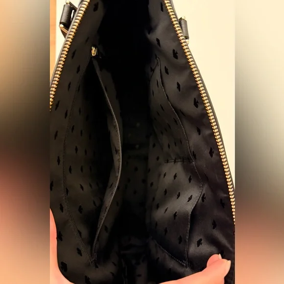 Kate Spade Black Leather Tote bag - Picture 4 of 6